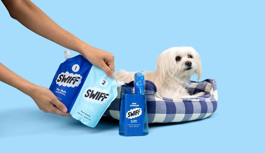 SWIFF for Pets Bottle + Refill Package